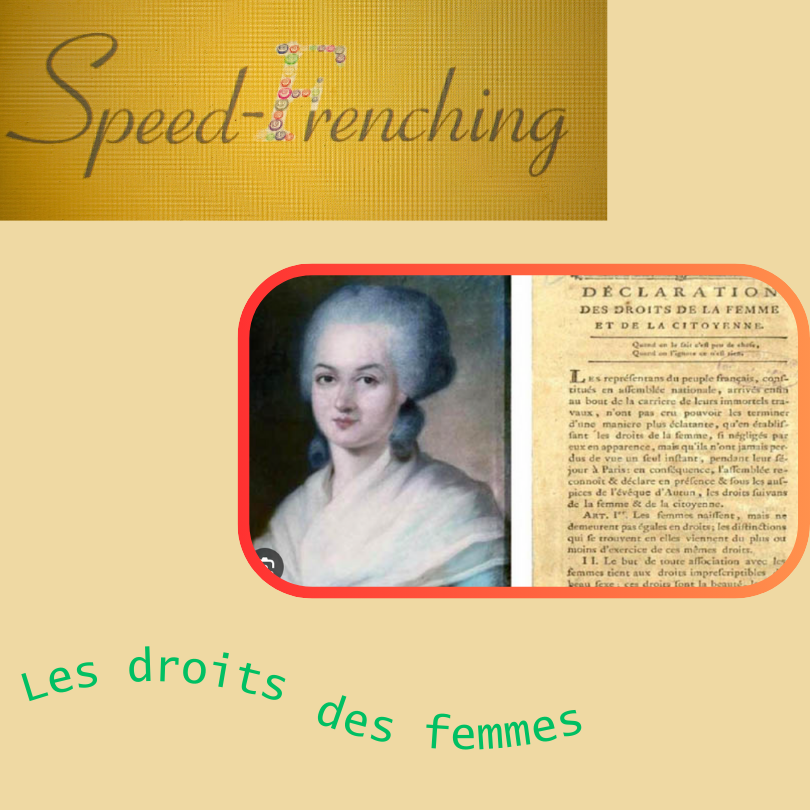 Conversation avec votre French teacher sur les droits des femmes